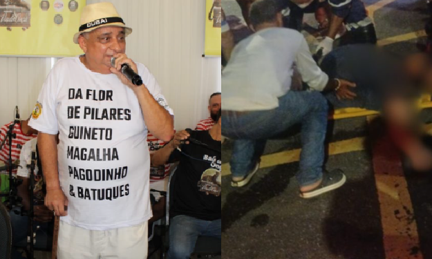 Vídeo: Sambista amazonense Paulo Onça s0fre agressã0 após acidente de trânsito em Manaus