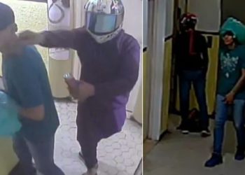 Vídeo: bandidos fazem a limpa em loja que vende ouro no Centro de Manaus