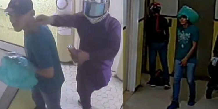 Vídeo: bandidos fazem a limpa em loja que vende ouro no Centro de Manaus