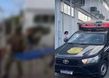 Veja l@drã0 que assalt0u o Manauara Shopping sendo s0c0rr1d0 após tr0ca de t1ros