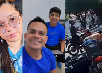 Jovem at1ng1da por moto conduzida por filho do apresentador do Caprichoso perd3 o pé