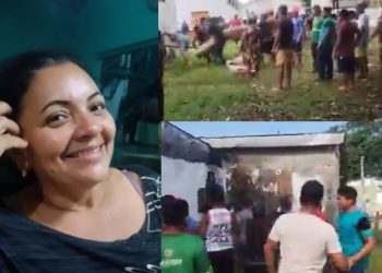 Vídeo: população tenta invadir cela e mat@r homem que queim0u mulher no Amazonas
