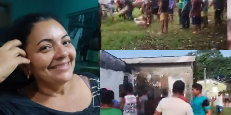 Vídeo: população tenta invadir cela e mat@r homem que queim0u mulher no Amazonas