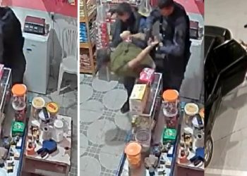 Vídeo: homem que levou carinho da PM em Manaus já foi preso por tráfico e assalto a postos