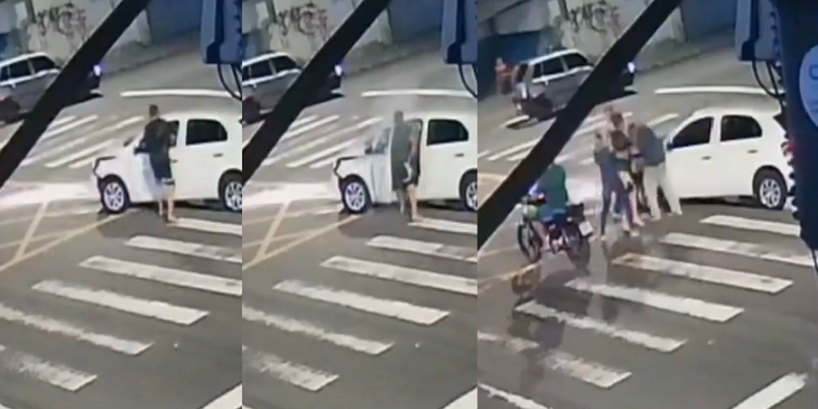 Vídeo mostra exato momento da agr3ssã0 sofrida por Paulo Onça na Praça 14; veja