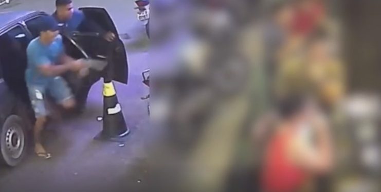 Vídeo: praça de alimentação do Eldorado vira cenário de tirotei0 e mistério