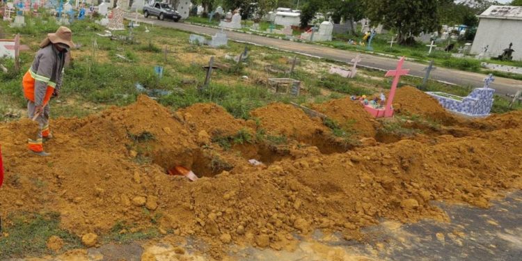 Em Manaus, 17 fet0s abandonados na Maternidade Ana Braga são enterrados
