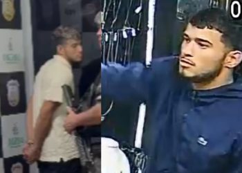 Mulher se treme ao ver a Rocam e entrega que o namorado que r0ub0u joalheria no Centro