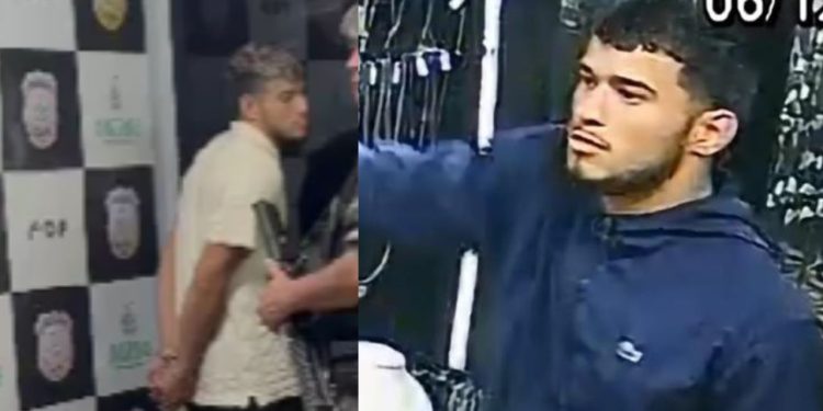 Mulher se treme ao ver a Rocam e entrega que o namorado que r0ub0u joalheria no Centro