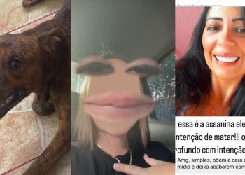 Vídeo: Mulher é acusada pela sobrinha de e$faqu3ar cachorro com uma peixeira até a m0rt2 no AM