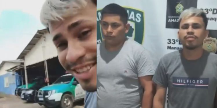 'Amostradinhos' gravam vídeo pedindo desculpas por fumarem 'um back' na frente de batalhão no AM