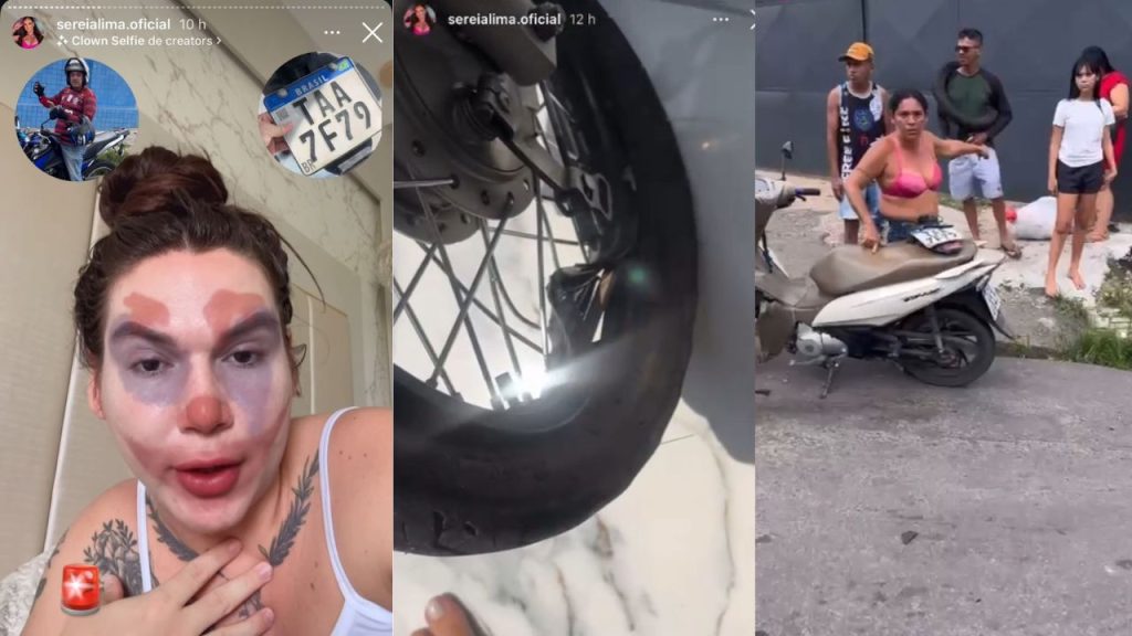 Sereia Lima faz barraco ao ver que os irmãos se envolveram em ac1dente de moto em Manaus; VÍDEO