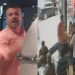 Câmera mostra policial civil agredindo gerente do Sr Beef do Vieralves por causa de mesa