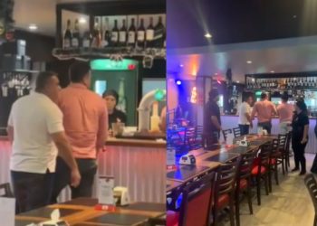 Cliente do Sr Beef registrou policial revoltado e xing4ndo gerente após agred1-lo: 'Seu 0tári0, filho da p*'