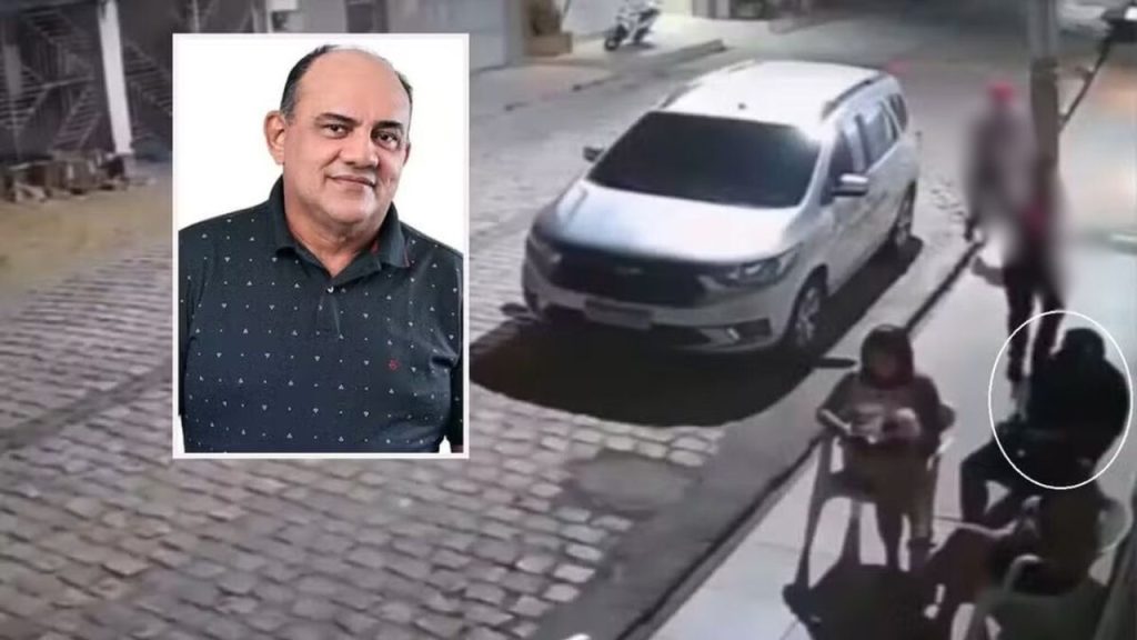 Vereador é ass4ssinado na frente da sogra e câmera registra o momento; assista