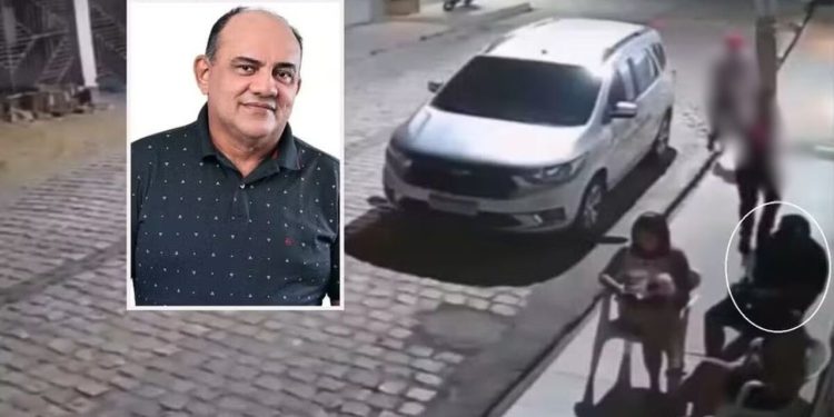 Vereador é ass4ssinado na frente da sogra e câmera registra o momento; assista