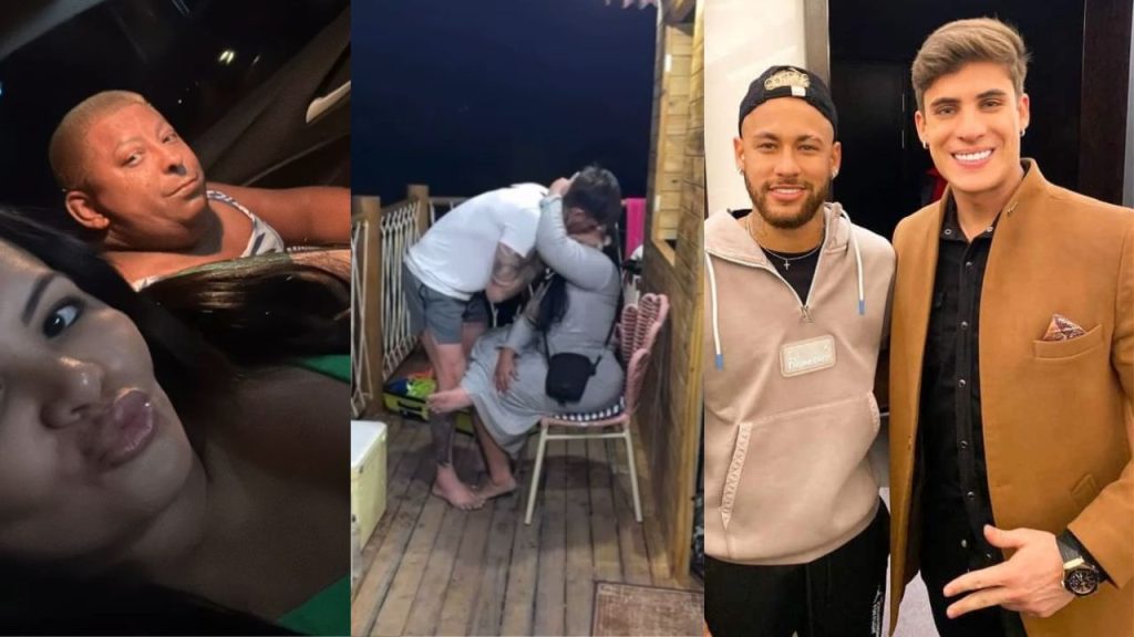 Ex-padrasto de Neymar e assessora de Patixa Teló protagonizam cena 'quente' no Rancho do Maia