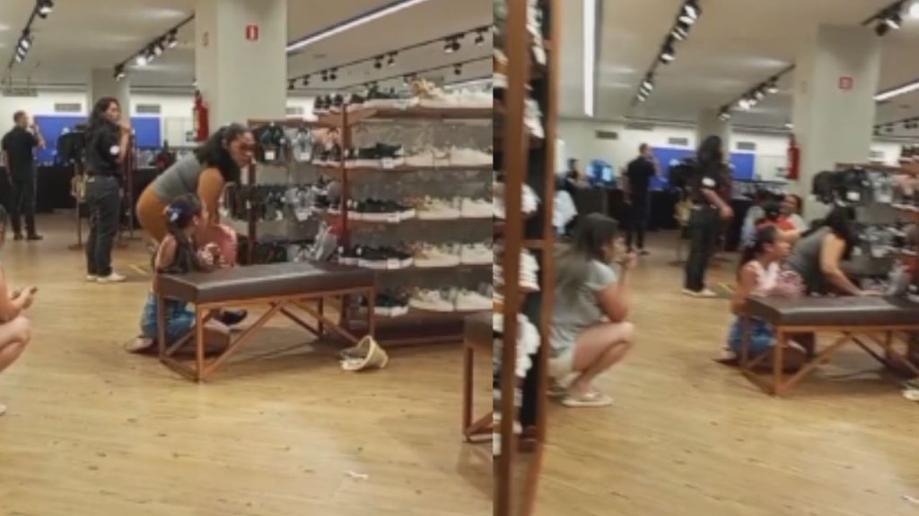 Assalto? População fica assustada após homem entrar correndo no Shopping Grande Circular; VÍDEO