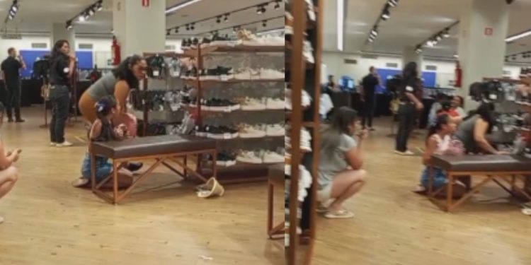 Assalto? População fica assustada após homem entrar correndo no Shopping Grande Circular; VÍDEO
