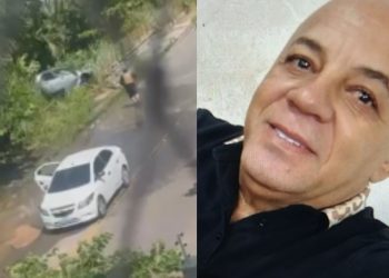 Veja o momento que empresário idoso é perseguid0 e m0rt0 a t1r0s em Manaus