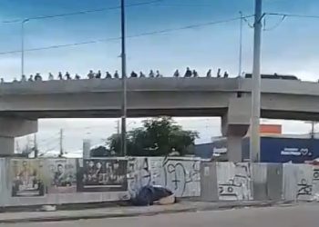 Motociclista perde a vida ao cair do Viaduto Rei Pelé; VÍDEO