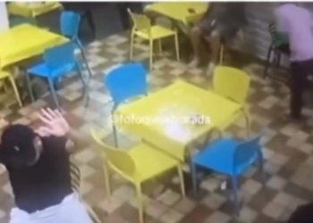 Vídeo: Ass@ltant3s fazem a limpa e dão t@pa em cliente no ‘Café do China’ no bairro Alvorada