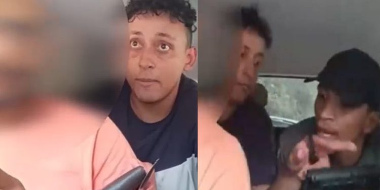 Câmera do carro grava motorista de app sendo assaltad0 durante corrida