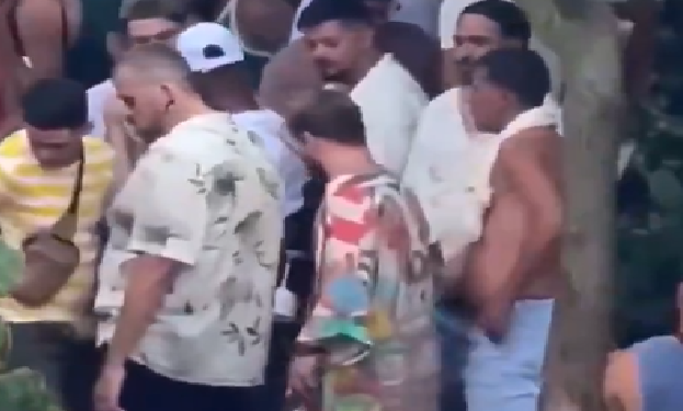 Vídeo: Machos amanhecem fazendo ‘broderagem’ um nos outros em festa de Réveillon