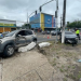 Colisã0 entre dois carros deixa homem f3rid0 na Cidade Nova