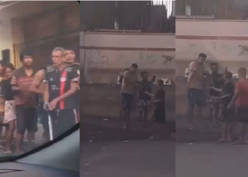 Vídeo: Ponto no Mercado Adolpho Lisboa vira ‘crac0lând1a’ com distribuição gratuita de dr0gas