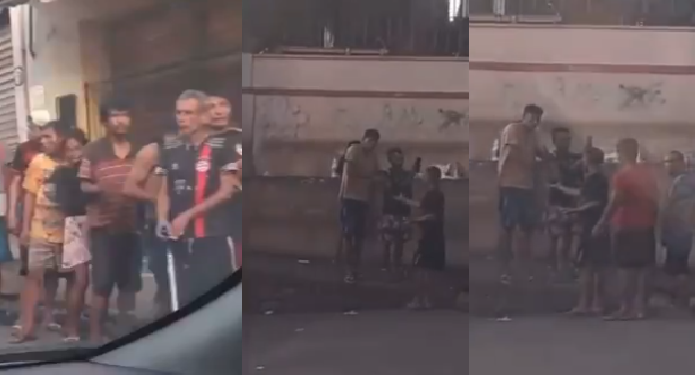 Vídeo: Ponto no Mercado Adolpho Lisboa vira ‘crac0lând1a’ com distribuição gratuita de dr0gas