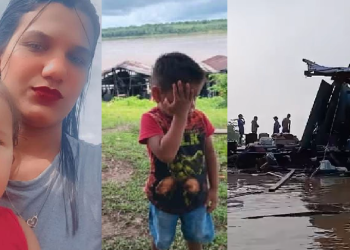 Urgente: Em Manicoré, balsa bate em flutuante e mãe com filhos pequenos desaparecem