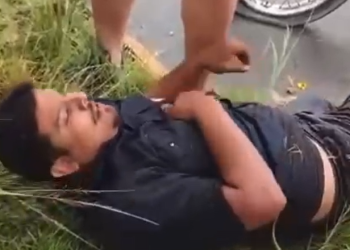 Vídeo: Suspeito de assalt0 só falta chorar após ser pego pela população na Zona Norte de Manaus