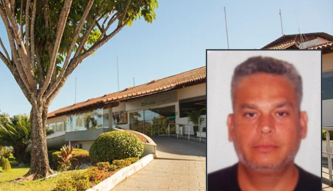 Delegado at1ra na esposa, na empregada e em enfermeira, no hospital