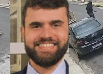 Veja o vídeo do momento em que bandid0 acerta tir0 e matou delegado da PC