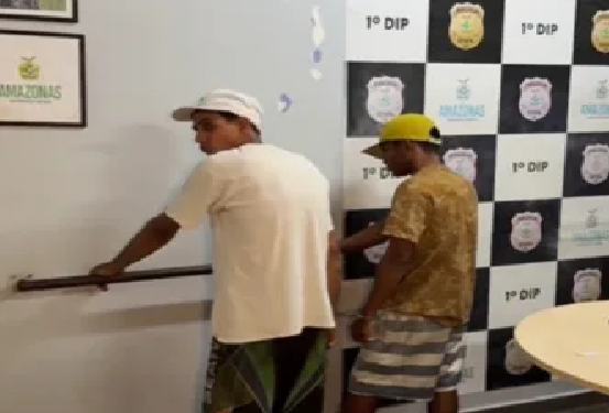 Homem vai preso em Manaus após danificar a tornozeleira eletrônica botando fogo