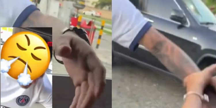 Vídeo: mulher dá “cantada” em estranho no carro e quase tem o celular roubado por ele