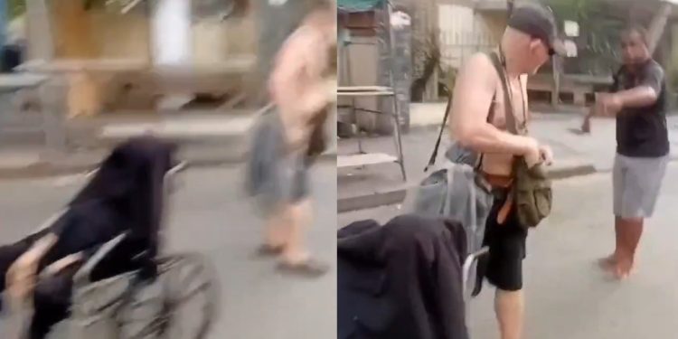 Vídeo: filho empurra mãe de 100 amos m0rta na cadeira de rodas na Zona Norte