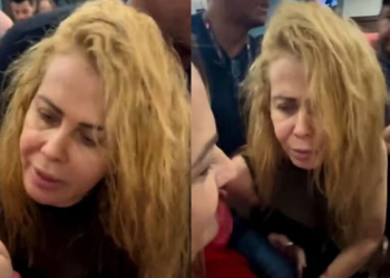 Vídeo: Joelma chega fragilizada, passando mal em show e preocupa os fãs