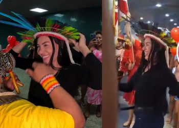 Vídeo: Arleane samba em Manaus após ser eliminada do BBB: ‘bom voltar para casa’