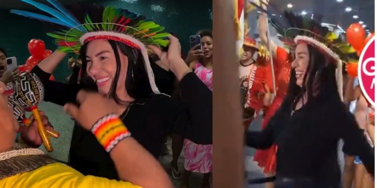 Vídeo: Arleane samba em Manaus após ser eliminada do BBB: ‘bom voltar para casa’