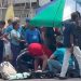 Vídeo muito forte: motoqueiro perde pedaç0 da perna na Djalma Batista