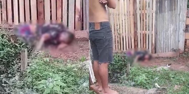 Vídeo: Homem b@t3 na própria mãe e cr1m1n0s0s vão atrás dele em Manacapuru