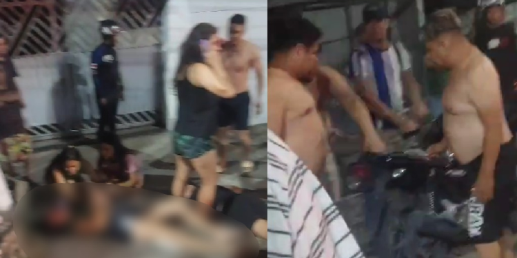 Vídeos: Casal de namorados se arr3ta no grau e se arr3benta na Zona Sul de Manaus