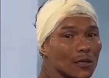 Vídeo: dr0gado quebra a banca de salgados da mãe e leva p0rrada da irmã no Amazonas