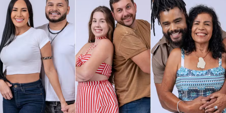 No Paredão do BBB 25 com Diogo e Vilma e Raissa e Edy, casal de Manaus é o preferido para ser eliminado