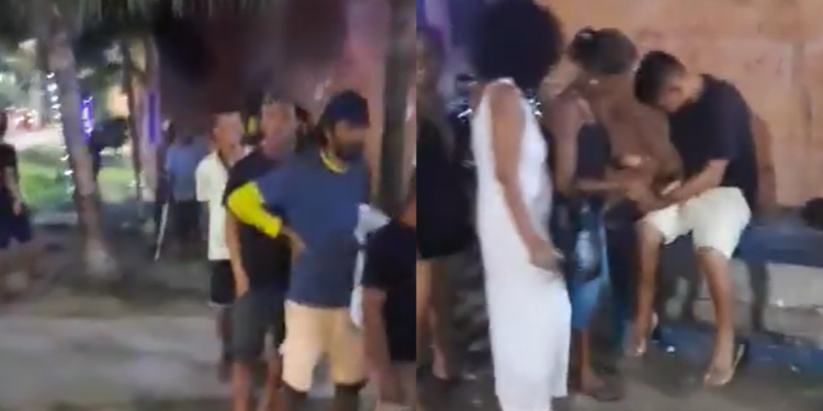 Vídeo: No Réveillon, moradores ficam na ‘fila da dr0ga’ para receberem ‘presente’ dos traf1cant3s