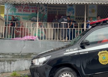 Jovem amanhece m0rt0 na área externa de escola na Zona Leste de Manaus