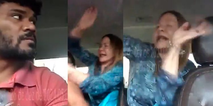 Vídeo: médica agride motorista de app no final da corrida: ‘imbecil’