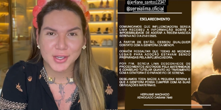 Influenciadora trans é impedida de adotar bebê após desistência da mãe em Manaus